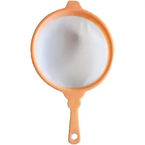 Plastic Juice Strainer 7 Number 33 CMS long and 19 CMS diameter strain jali chalni soup mango ras multicolour