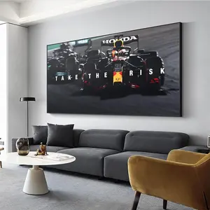 Max Verstappen F1 Take The Risk Racing Poster