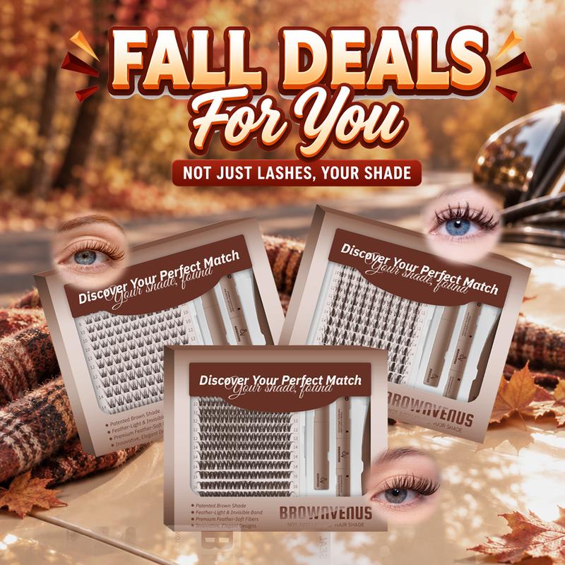The Brown Lash Experts l Dark Brown Silvora Flora Fairy Clusters for a Subtle Glam Brown Velure Brown Venus Style Soft Alternative to Harsh Black Lashes Perfectly Matched for Fair Skin & Blonde Brown Hair Gentle,Natural Eyelashes Summerlashes