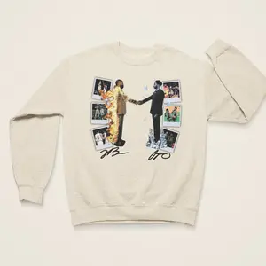 Jaylen Brown and Jayson Tatum “Fire & Ice” Crewneck Sweatshirt