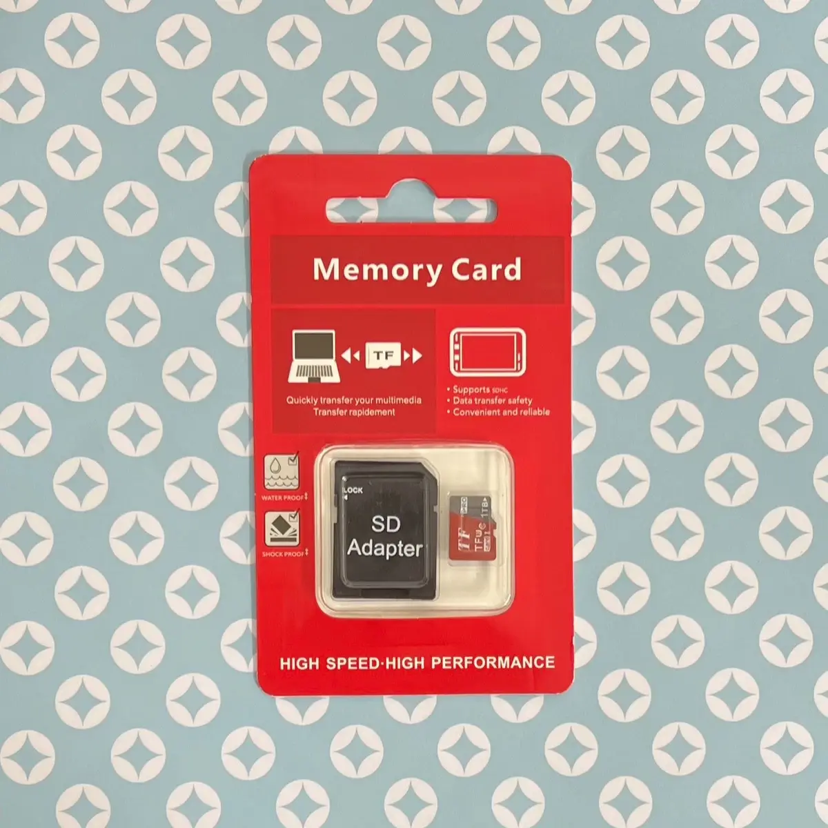 1 TB Universal SD Micro TF Memory Card with Adapter