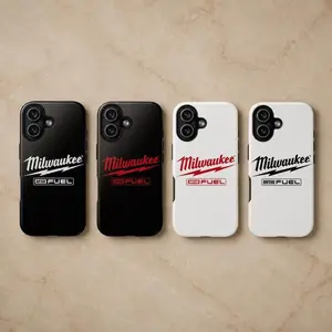 MilwaukeeS M18 Fuel Phone Case Power Tool Cover for iPhone 17 - 11 Pro Max Plus Mini X XR XS 7 8 Plus or SAMSUNG GALAXY S25 - S21 Ultra Plus