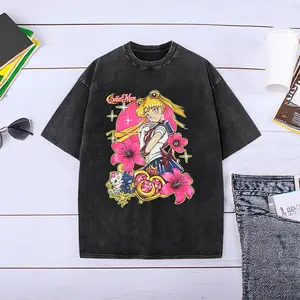 Sailor Moon Crystal Vintage Washed Fan Favorite Graphic T-shirt