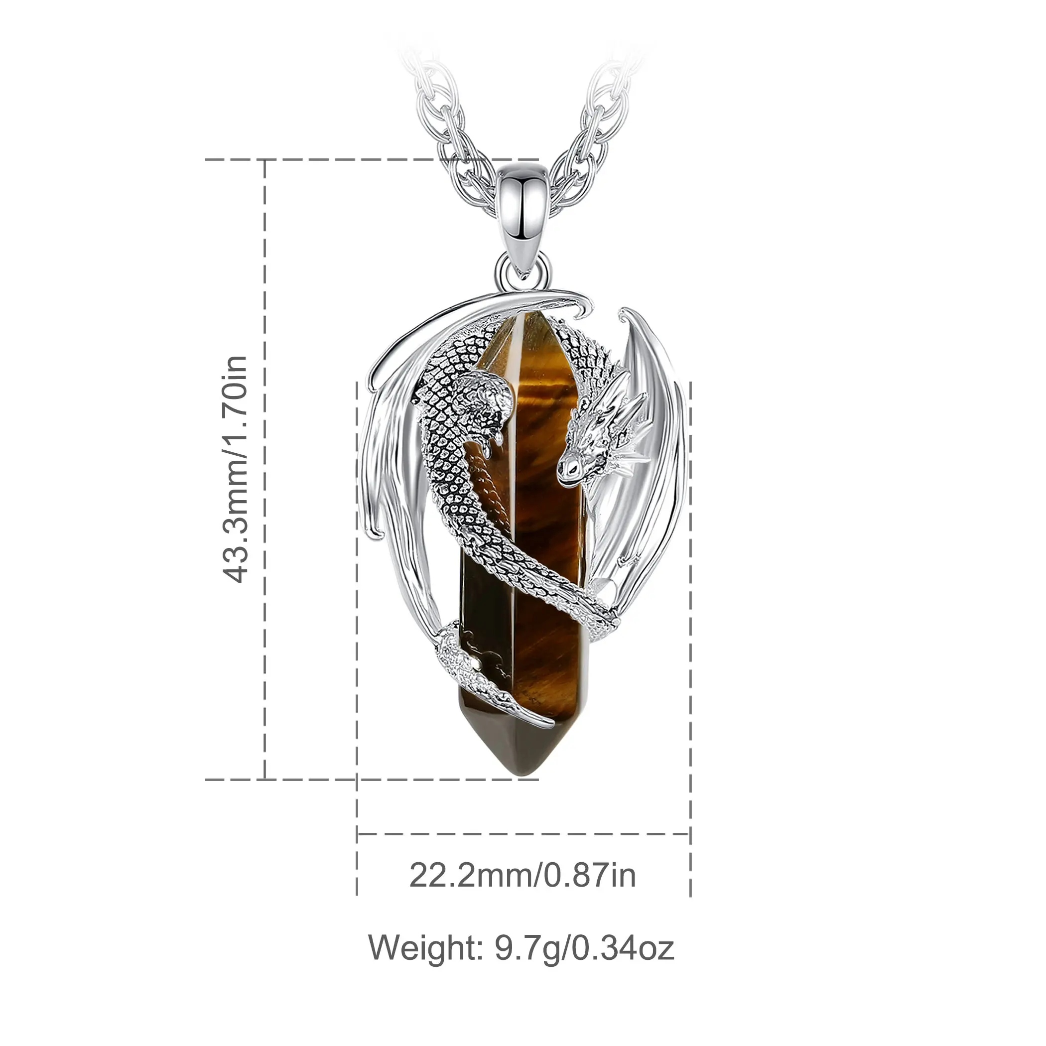 Style 1 Natural Tiger's Eye