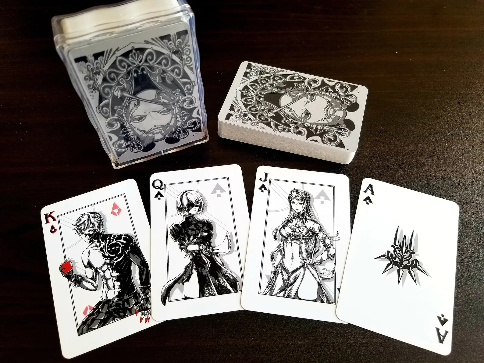 NieR: Automata Playing Cards - Video Game 54 Cards Deck, Playing Cards for Fan