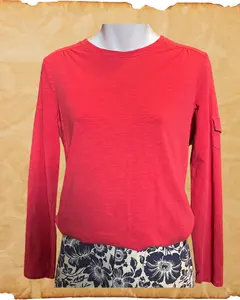 Red Eddie Bauer Top