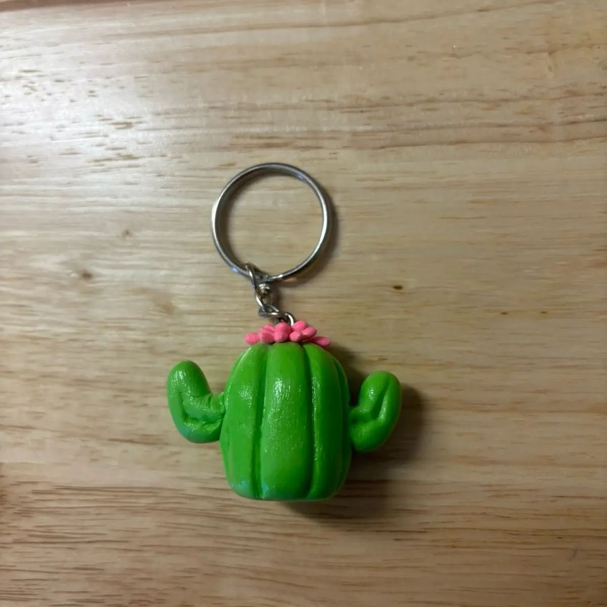 Cactus keychain