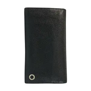 Pre-owned Bvlgari Calfskin Small Leather Goods Bulgari Bulgari Leather Long Wallet