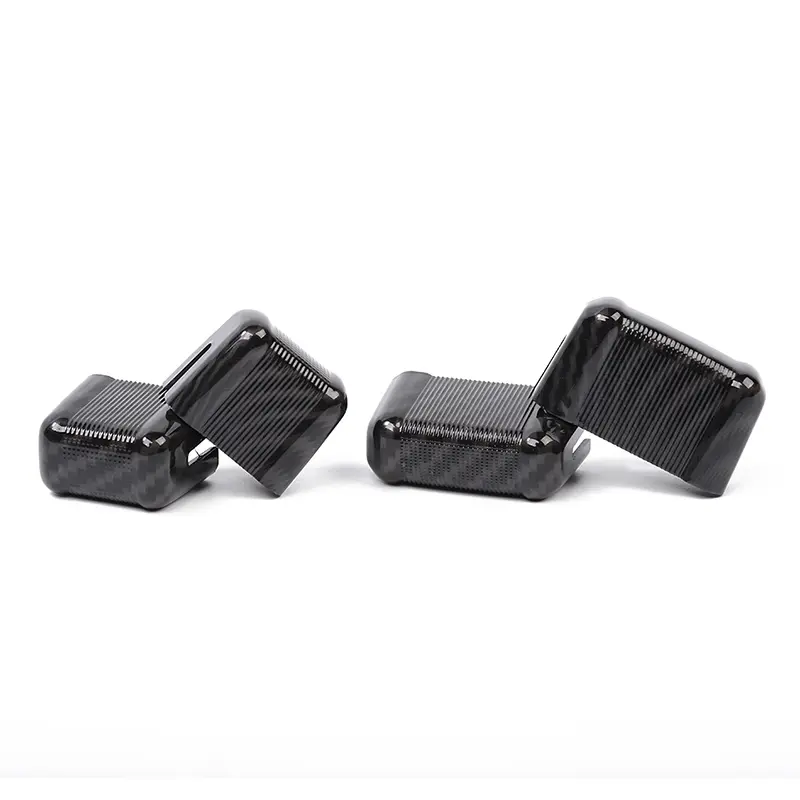 Custom Laser Cut ABS Air Conditioner Outlet Vent Adjustment Trim for 2021+ Ford F150, 4-Item Pre-Pasted Long-Lasting Car Interior Decorative Sticker Set, Easy DIY Installation Cars Accessories