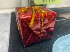 Tinksky 24pcs Christmas Tree Small Gift Boxes Hanging Decorations Ornaments Party Favors (Random Color)