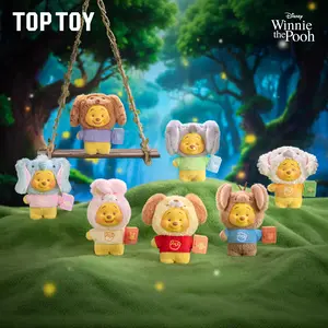 【TOPTOY】Winnie the Pooh Fairytale Series Vinyl Plush Toy – Cute Collectible Figures for Fans & Gifts