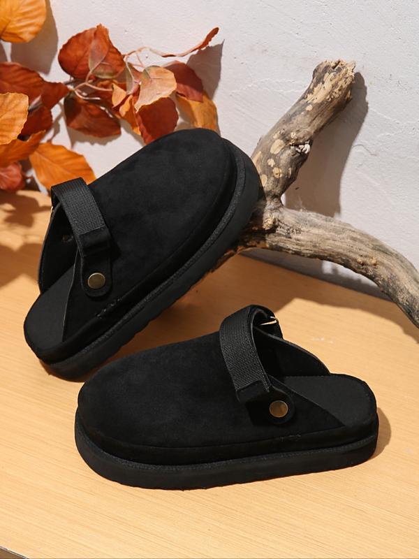 Unisex Fashion Wooden Sandals, Adjustable Comfortable Women's Slippers, Ideal Daily Casual Shoes, Perfect for Home Use, House Slippers