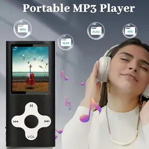 Classic Mp4 Player with Video Playback, Image Browser, Ebook Reader, Voice Recorder, 32GB Memory Card, Multi-Color, 1pc