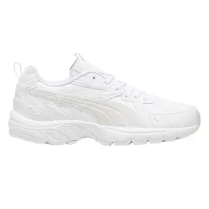 PUMA Mens Milenio Tech Lace Up Sneakers Shoes Casual - White PUMA Mens Milenio Tech Lace Up Sneakers Shoes Casual - White