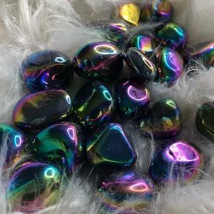 Tumbled Rainbow Hematite Crystal