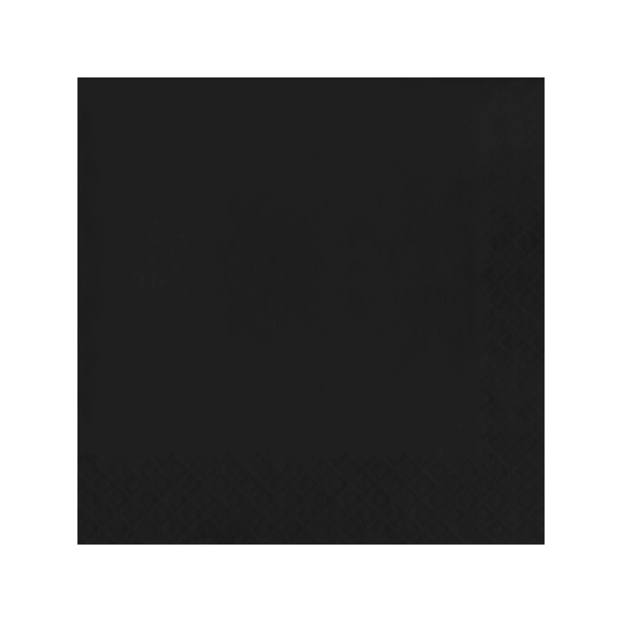Black Velvet Paper Beverage/Cocktail Napkins