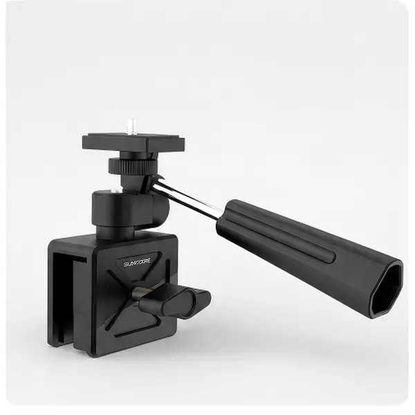 All‑Metal Car Window Mount Clamp 360° Pan Tilt Tripod Head for Spotting Scope, Binoculars, Camera & Phone #hunter gift ideas