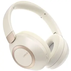 2024 LORELEI B-C6 Wireless Over Ear Headphones, 50H Playtime Foldable Lightweight Bluetooth Headsets, Deep Bass, Built-in Microphone, Memory Foam Earmuff, for Travel, Home Office