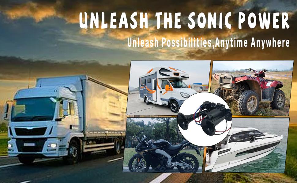 12V 600DB Air Horn Dual Trumpets, Super Loud Truck Train Horns Kit with Air Compressor for 12V SUV Motorcycle Trucks Pickup Lorries Trains Cars Boatsblack 12V 600DB Air Horn Dual Trumpets, Super Loud Truck Train Horns Kit with Air Compressor for 12V SUV Motorcycle Trucks Pickup Lorries Trains Cars Boatsblack