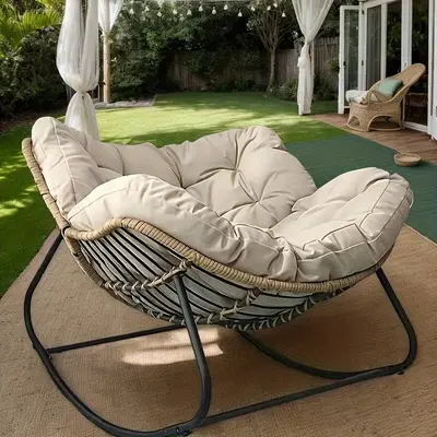 Lounge Rocking Chair TikTok Shop