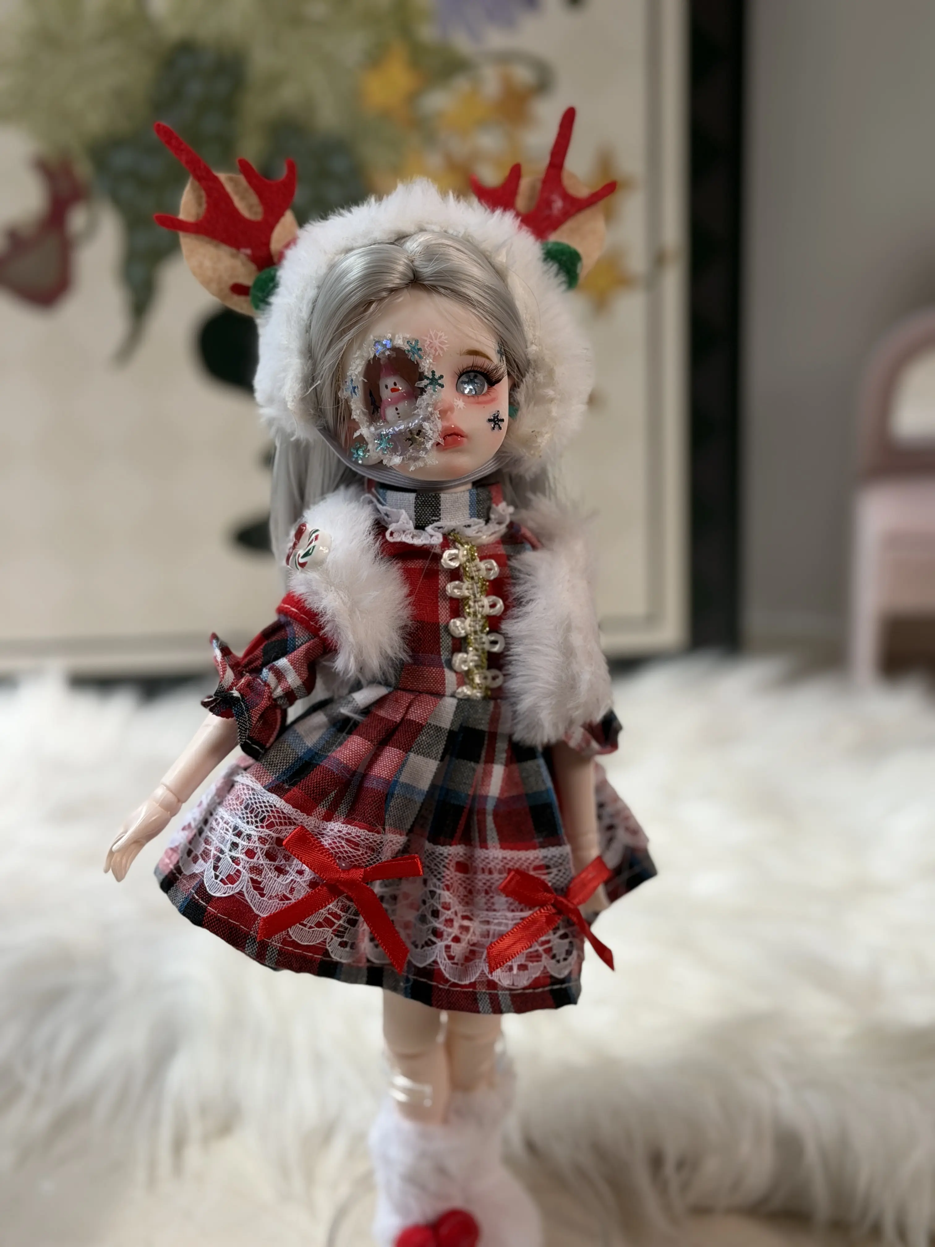 HALLOWEEN & CHRISTMAS SERIES Handmade Art Doll | Dark Fantasy 1/6 Collectible Doll | Adult Collector's Item