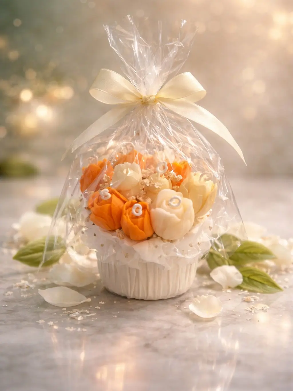 Mini Floral Candle Bouquet