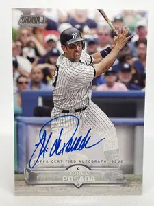 2025 Topps Stadium Club Jorge Posada Base Auto SCBA-JP On Card Autograph Yankees