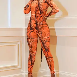 Orange Bodysuit Jumpsuit Fit Soft Spandex Stretchy Womenswear Casual loungesetwomen Coachella outfit shapewear bodysuit