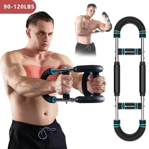 Arm Trainer, Adjustable Chest Workout Equipment, Arm Trainerfor Men, Chest Trainer for Men, Shoulder Muscle Training,Portable Spring Resistance Home Fitness EquipmentSummerVibes