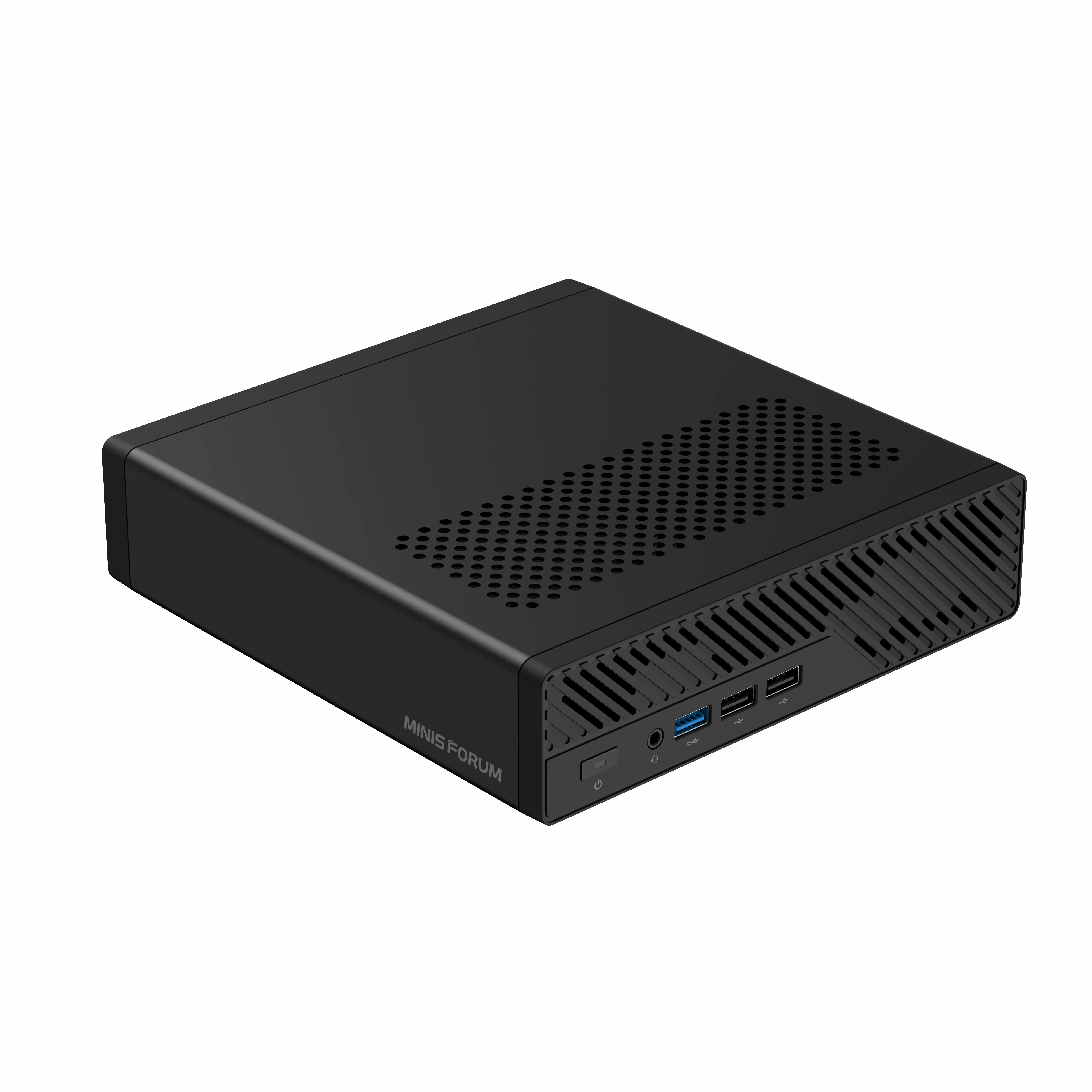 MINISFORUM MS-03 Mini Workstation Intel Core Ultra 9 386H(16C/16T), 64GB DDR5 1TB SSD Mini PC, Dual 10G SFP+, 10G/2.5G LAN, 2xUSB4/HDMI2.1 Output, PCIe x16 Slot, 3xM.2 SSD Slot, WiFi 7, BT6, Intel GPU