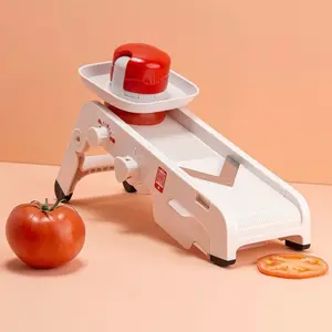 Tupperware Mandoline Vegetable Slicer with Adjustable Blades for Easy Cutting and Dicing of Tomatoes and Other Vegetables