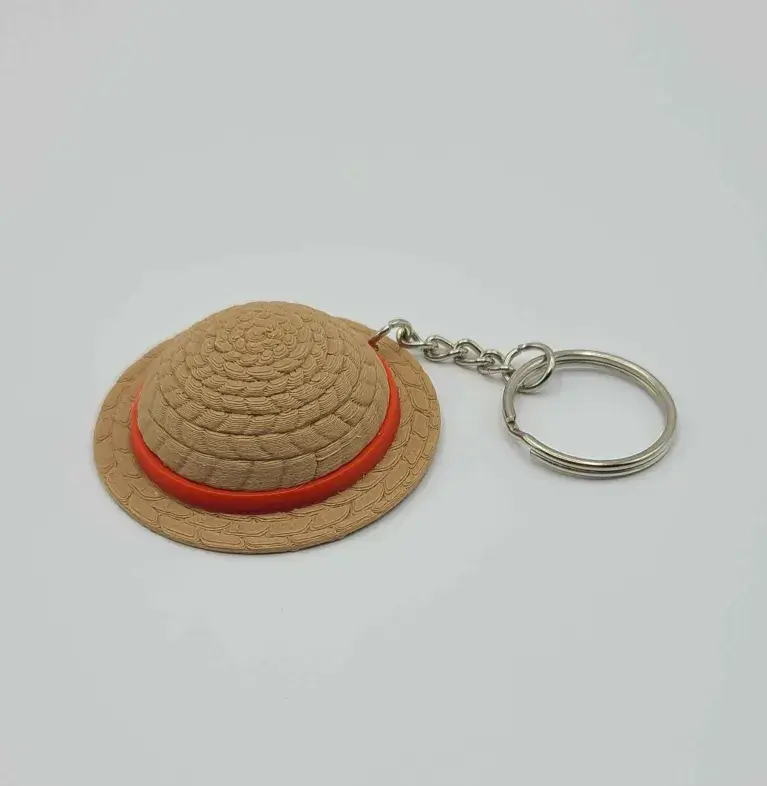 Monkey D. Luffy Straw Hat Keychain