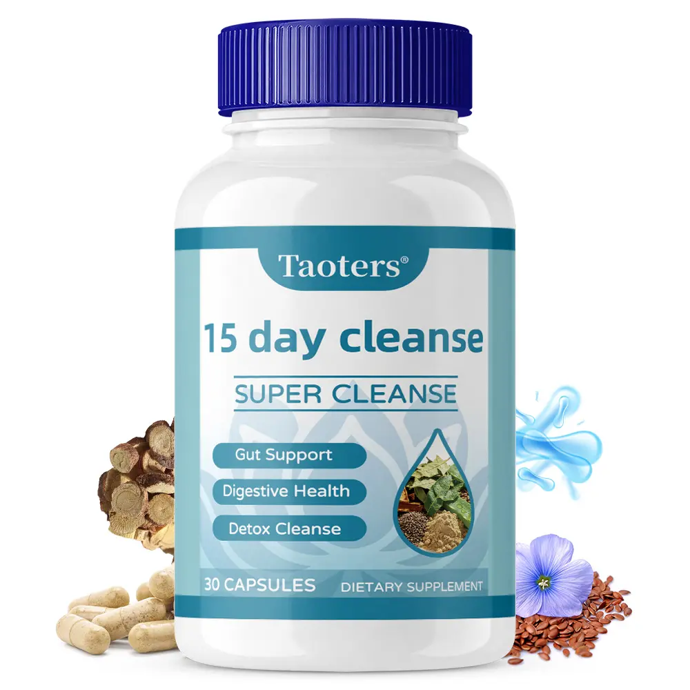 Taoters 15-Day Gut health Supplement supports gut and digestive health. 30 capsules.