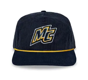 Merrimack College Snapback: Corduroy