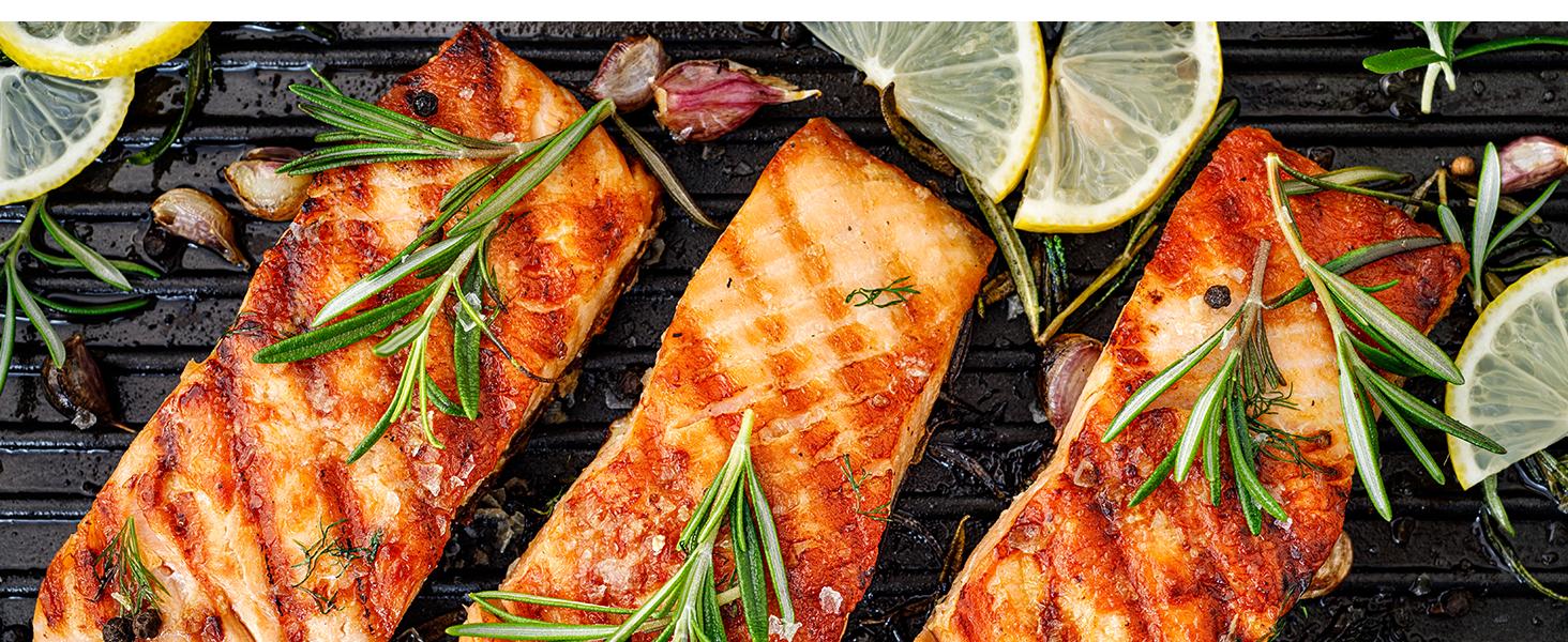 OSTBA Panini Press Grill with Adjustable Temperature 4-Slice Indoor Grill 180° Open Sandwich Maker Non-Stick Plates Stainless Steel 1200W Cast Aluminum Panini Press