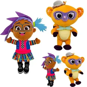 New Cartoon Movie Vivo Monkey Plush Toys Kinkajou&Andrés Marta Sandoval Rosa Gabi Vivo Plushie Doll  Christmas Gift For Kids