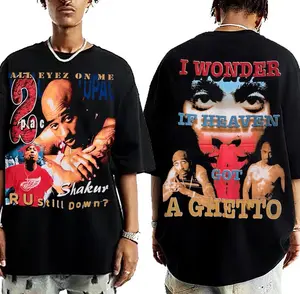 2Pac Vintage Shirt - All Eyez on Me 30 Years Tee, Rap Legend Tribute, Street Legacy Graphic, TikTok Trend Outfit