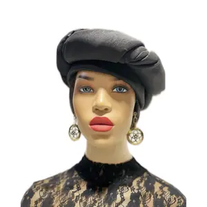 Luxzhara Roll Turban - Blue Turban for Women, Ideal for Everyday Wear, Comfortable and Stylish Design Scarf