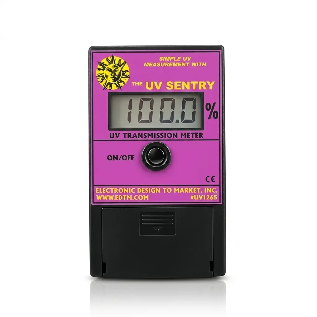 EDTM UV1265 Handheld UV Transmission Meter, Made in USA