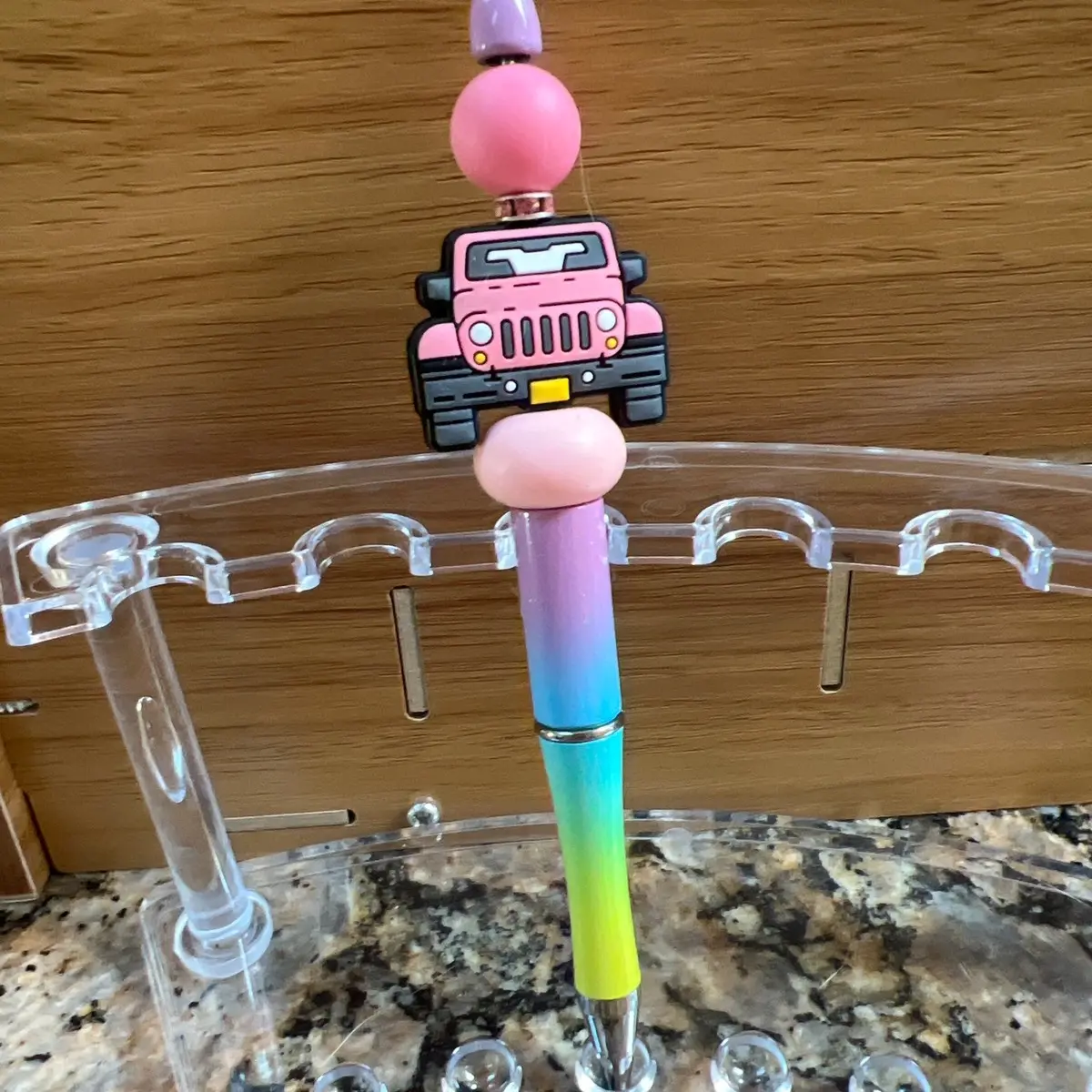 Pink Jeep Focal
