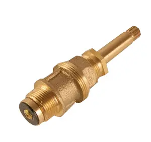 Avalon Hot and Cold Shower Stem Replacement for Price Pfister Systems Kit 4-1/4 Inch with Outside Thread for Price Pfister Shower Valve Brass Finish