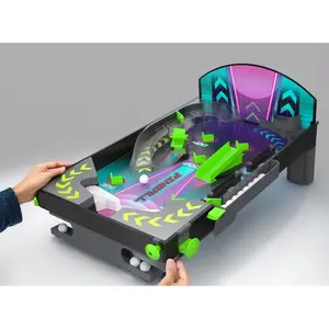 EastPoint Tabletop Arcade Pinball – Mini Game with 13 Balls & Flippers