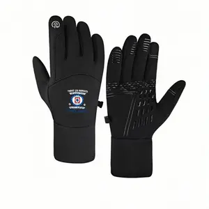 1 pair with CRUZ AZUL winter gloves sports gloves Touch Screen Soft Touch Winter Activities unisex sports gloves Warmest birthday gifts keep warm