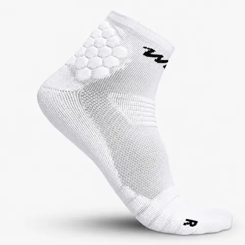 We Ball Sports High Compression Quarter Socks for Men, Women & Youth - Ankle Length, Cushioned, Athletic Fit (1 Pair) - Ideal for Performance Training & Workouts