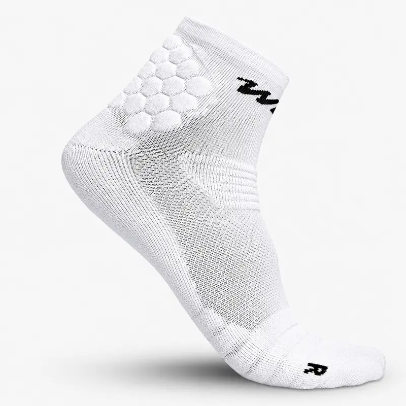 We Ball Sports High Compression Quarter Socks for Men, Women & Youth - Ankle Length, Cushioned, Athletic Fit (1 Pair) - Ideal for Performance Training & Workouts