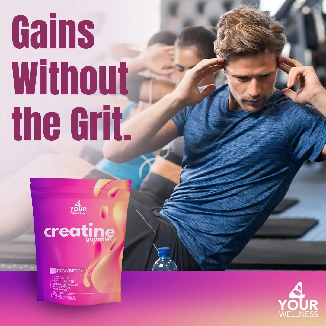 Fitness Creatine Gummies Supplement - TikTok Shop