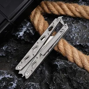 Multifunctional Edc Tool, Titanium Alloy Material, Portable Bottle Opener, Compact Design, Ideal for Outdoor Use, Durable and Lightweight, Titanium Alloy Blades