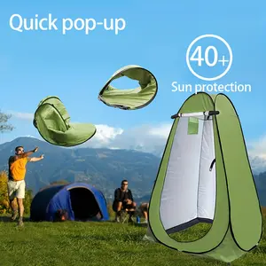 Portable Pop Up Privacy Tent – Spacious Changing Room & Outdoor Shower Shelter – Sun Shade Canopy & Rain Shelter – Privacy Shelter for Camping, Hiking, Beach& Festivals