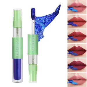Fit Colors Matte Lip Stain Spray Peel off Long-Lasting Color, Non-Sticky Liquid Lip Gloss Makeup, Perfect for Daily Use, Long Lasting Lipgloss