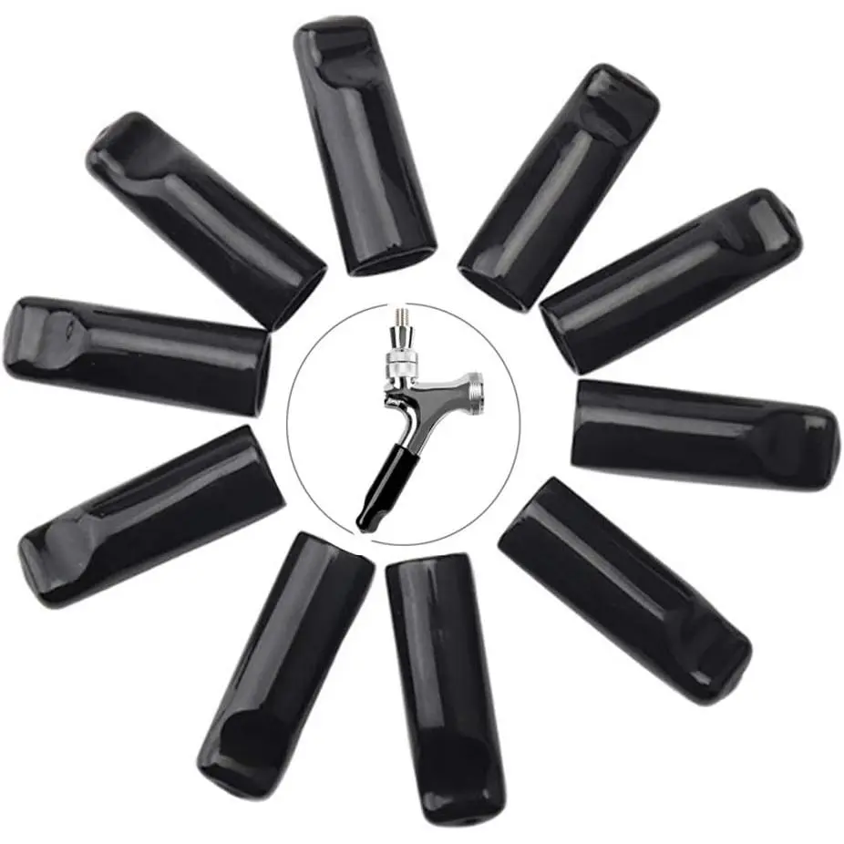 Tap Cover Draft Faucet Keg Caps Rubber Tap Soother Sanitary Cover 10 count